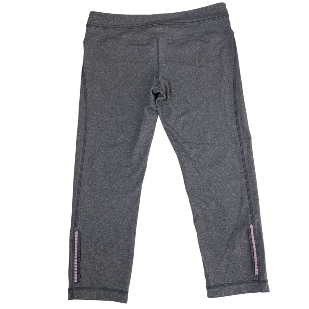 lululemon Priiti Crop Heathered Coal / Muted Mauve Stripes‎ Galore